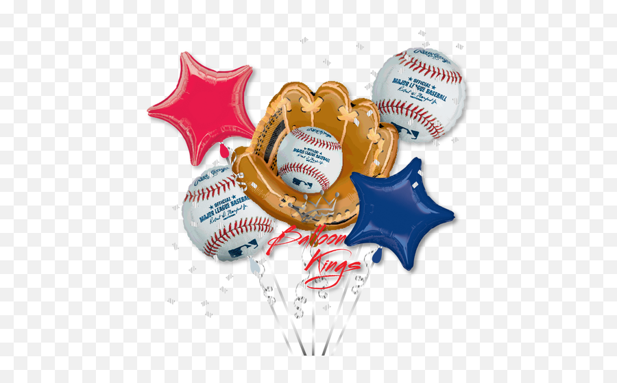 Major League Baseball Bouquet - Denver Broncos Birthday Balloons Emoji,Baseball Bat Emoji