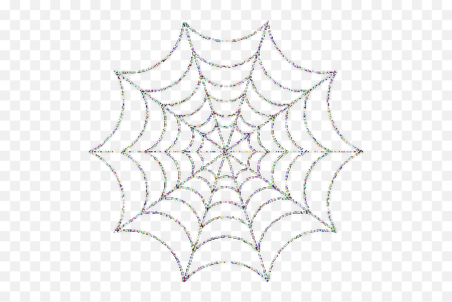 Spider Spiderweb Web Scary Art Angel Devil Aesthetic - Spider Web For Logo Emoji,Spider Web Emoji