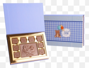 Gracious Its A Boy 8 Pcs Bar In - Chocolate Emoji