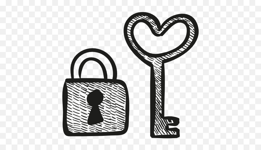 Download Free Png Similar Icons Lock Key Read M - Dibujo Candado Y Llave Emoji,Lock And Key Emoji