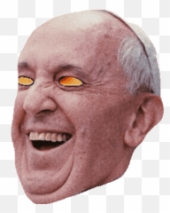 Top Dr Evil Air Quotes Stickers For - Pope Francis Emoji