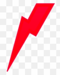 Thunderstorm clipart lightning bolt - Red Lightning Bolt Icon Emoji
