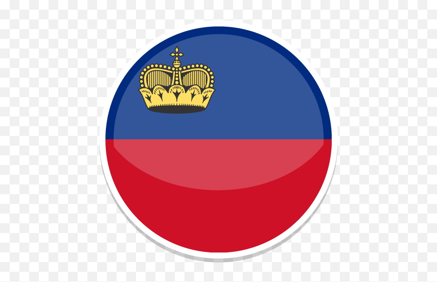 Liechtenstein Icon Round World Flags Iconset Custom Icon - Flag Of Liechtenstein Emoji,Yugoslavia Flag Emoji