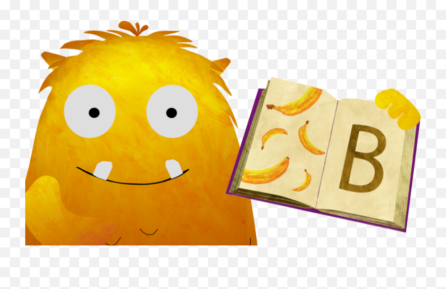 Hello U2014 The Very Hairy Alphabet - Cartoon Emoji,Nod Emoticon