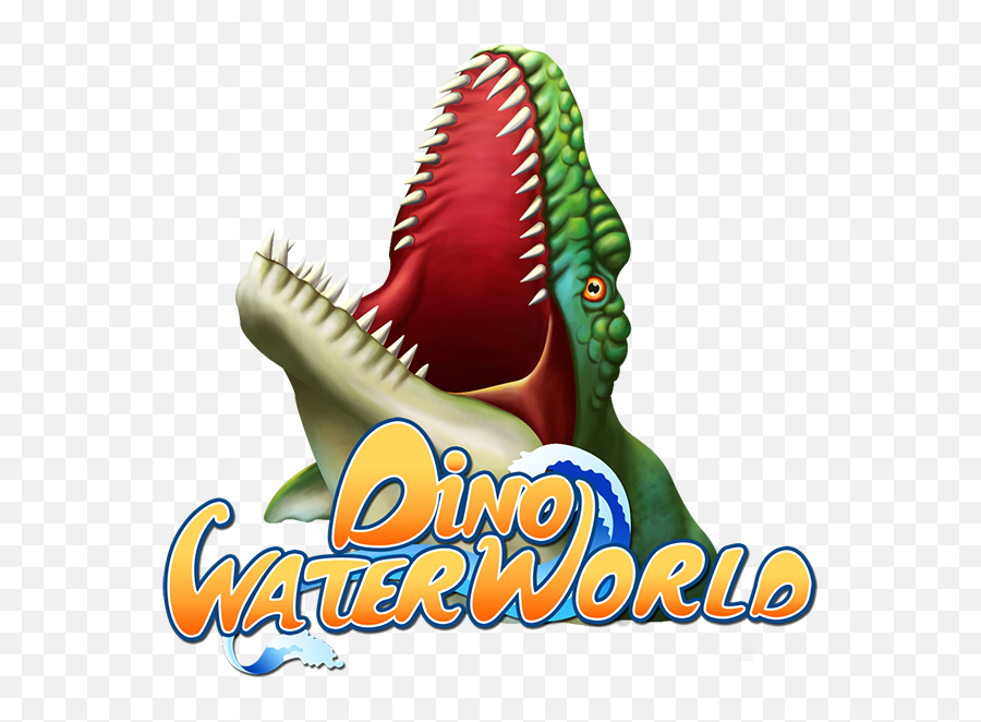 Dino Water World Stickers By Zia U - Canine Tooth Emoji,Dino Emoji