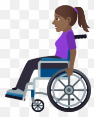 Wheelchair Joypixels Gif - Emoji