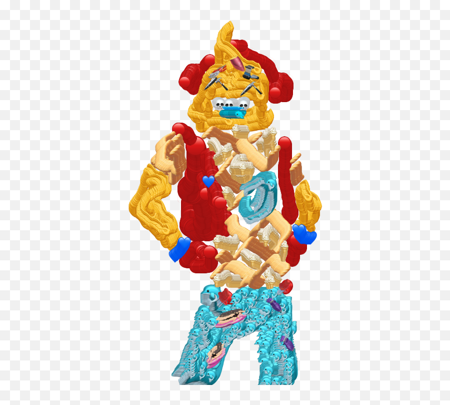 Lil Whip Know It Looks Bad But I Made It In My Dmm - Figurine Emoji,Fortnite Emojis