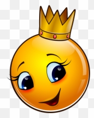 Pin - Princess Emoji Smiley Face,Pothead Emoji