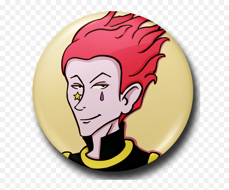 Fictional Character Emoji,Hisoka Emoji