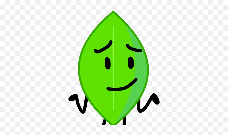 Leafy Bfdi Weekly Wiki Fandom - Happy Emoji,Duh Emoticon