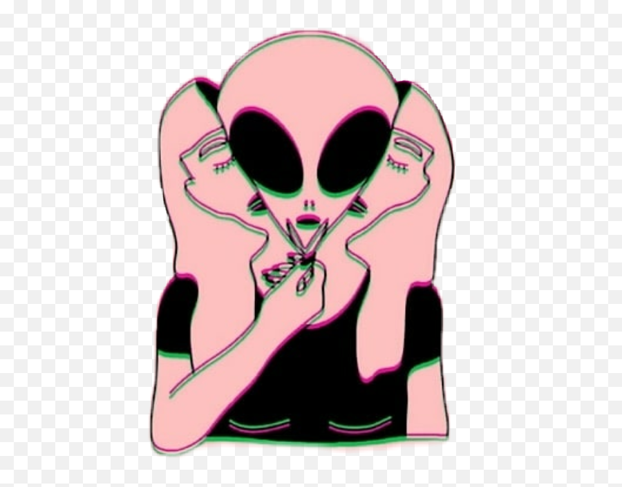 Tumblr Alien Png - Weird Cute Backgrounds Emoji,Alien Emoji Tumblr