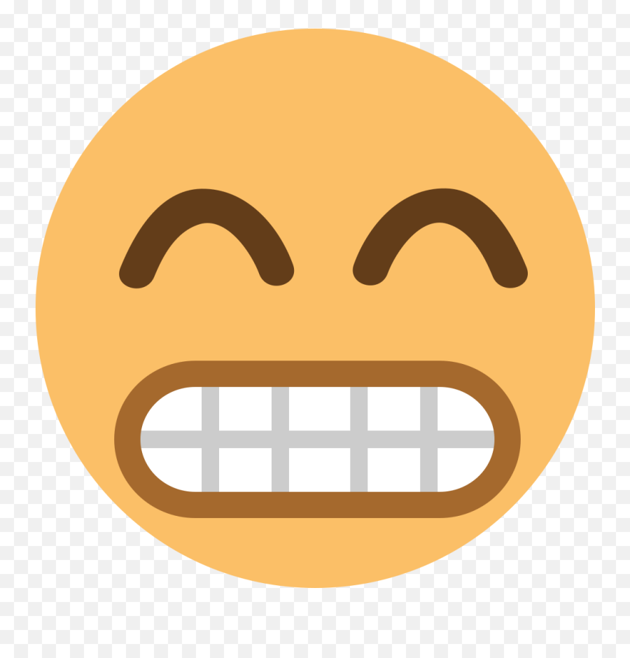 Emojione1 1f601 - Smiley Emoji,Tooth Emoji