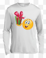 Funny Christmas Emoji T Shirt St350ls Spor - Dri Fit Jesus