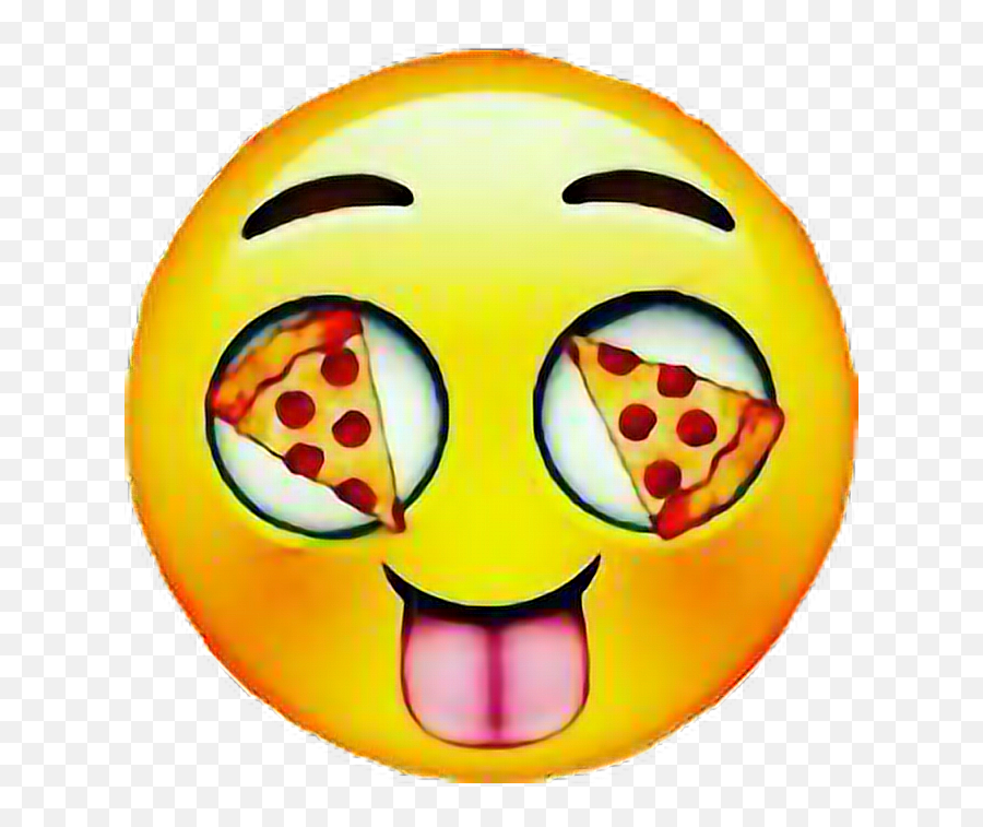 Emoji Emojisticker Emojiface Pizza Pzz - Cute Emojis,Pizza Emoticon