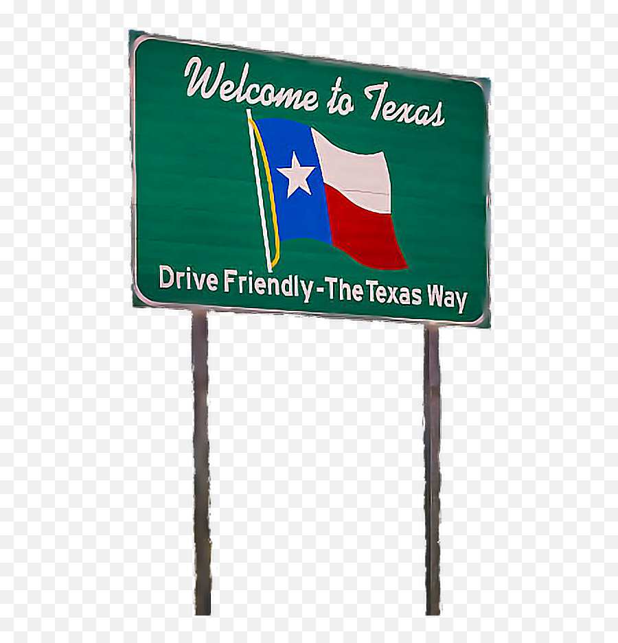 Sticker Texas Sign Streetsigns Picsart - Sign Emoji,Texas Emoji Flag