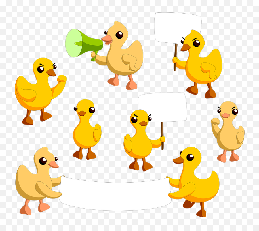 Protest Strike Rally - Duck On Strike Emoji,Guy Fawkes Emoji