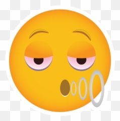 Phone Emoji Sticker Smoking - Smiley,Blank Emoji