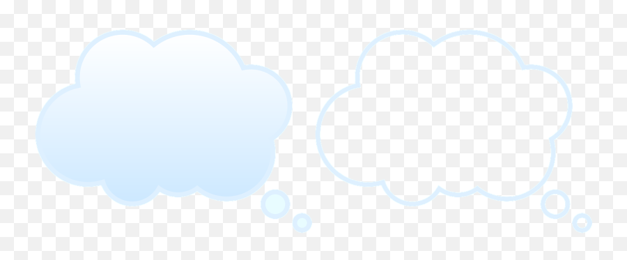 Thought Balloon Thinking Think Speech - Balão De Pensamento Fundo Preto Emoji,Thought Balloon Emoji