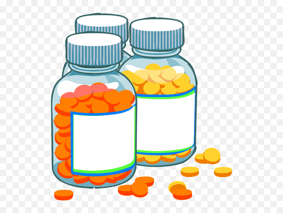Pill Clipart Pill Bottle Pill Pill - Medicine Clipart Png Emoji,Pill Bottle Emoji