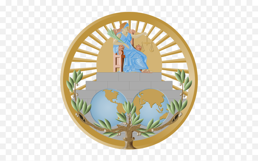 International Court Of Justice Seal - International Court Of Justice Logo Emoji,Justice Scales Emoji