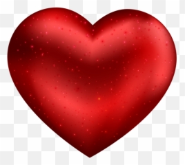 Red Heart Transparent Clip Art - 3d Dil Png Emoji