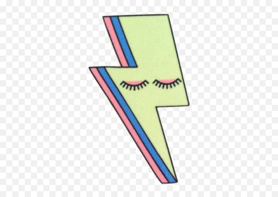 Lightning Strike Rainbow Girl Girly - Clip Art Emoji,Lightning Strike Emoji