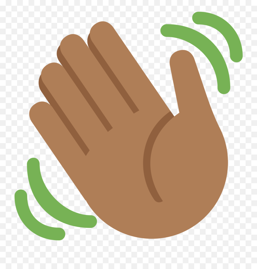 Twemoji2 1f44b - Waved Meaning In Hindi Emoji,Hand Emoji Meaning