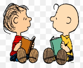Peanuts Characters Clipart Free - Charlie Brown And Linus Reading Emoji,Peanuts Emoji