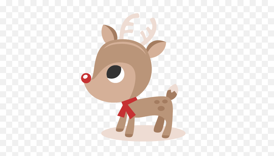 Pin - Reindeer Christmas Clipart Cute Emoji,Raccoon Emoji Copy And Paste