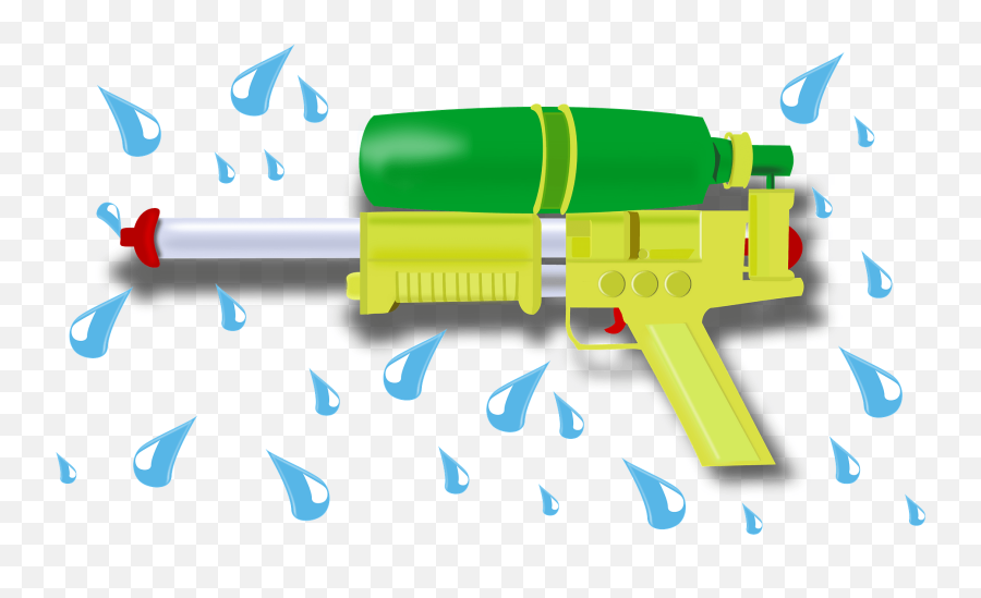 Water Pistol Clipart - Water Gun Clipart Emoji,Gun Emoji