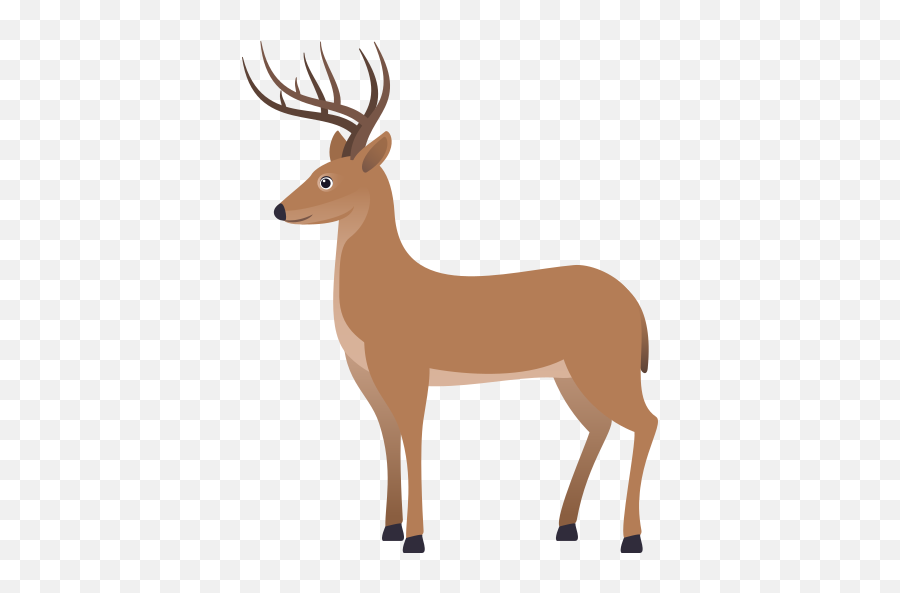 Emoji Deer To - Reindeer Emoji,Deer Emoji