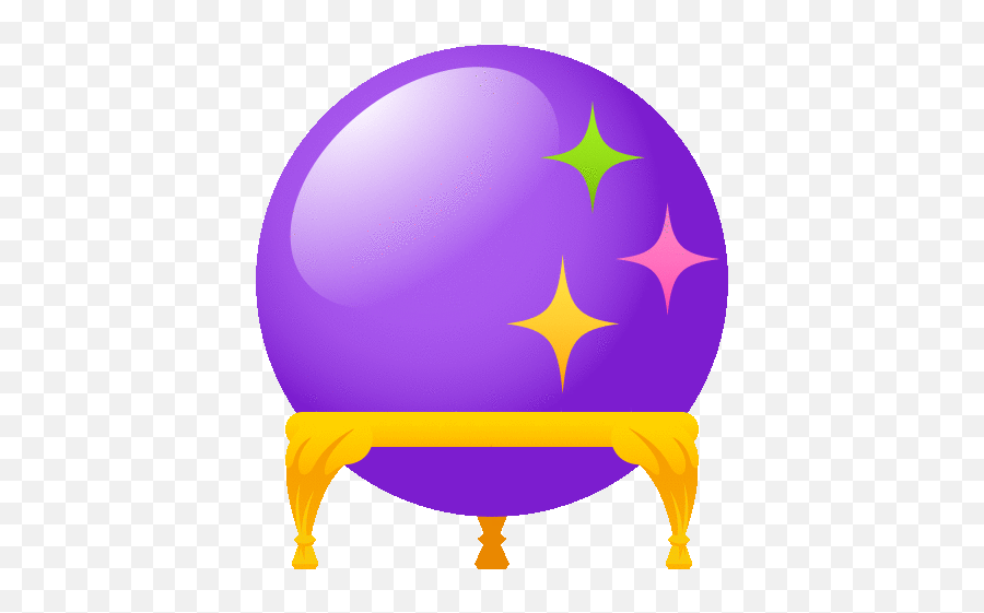 Crystal Ball Objects Gif - Clip Art Emoji,Crystal Ball Emoji