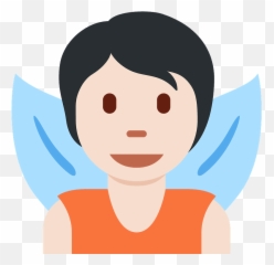 Fairy Emoji Clipart - Imagenes De Personas Sordas Animadas,Fairy Emoji