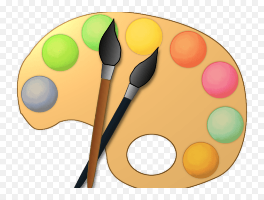 Paint Clipart Palet Jelly Beans Clip Art Emoji Palette Emoji Free   13057501 