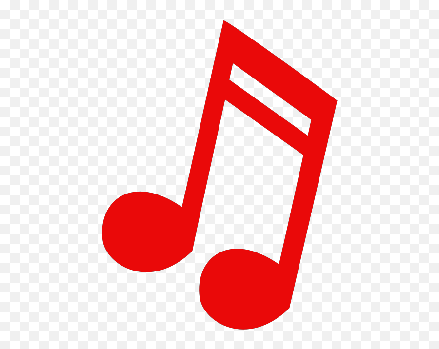 Music Note Png Svg Clip Art For Web - Download Clip Art Red Music Note Clipart Emoji,Music Note Book Emoji