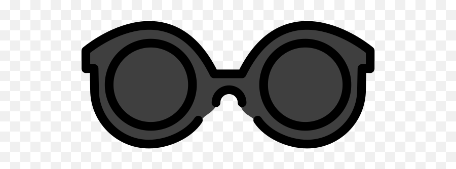 Dark Sunglasses - Circle Emoji,Sun Glasses Emoji