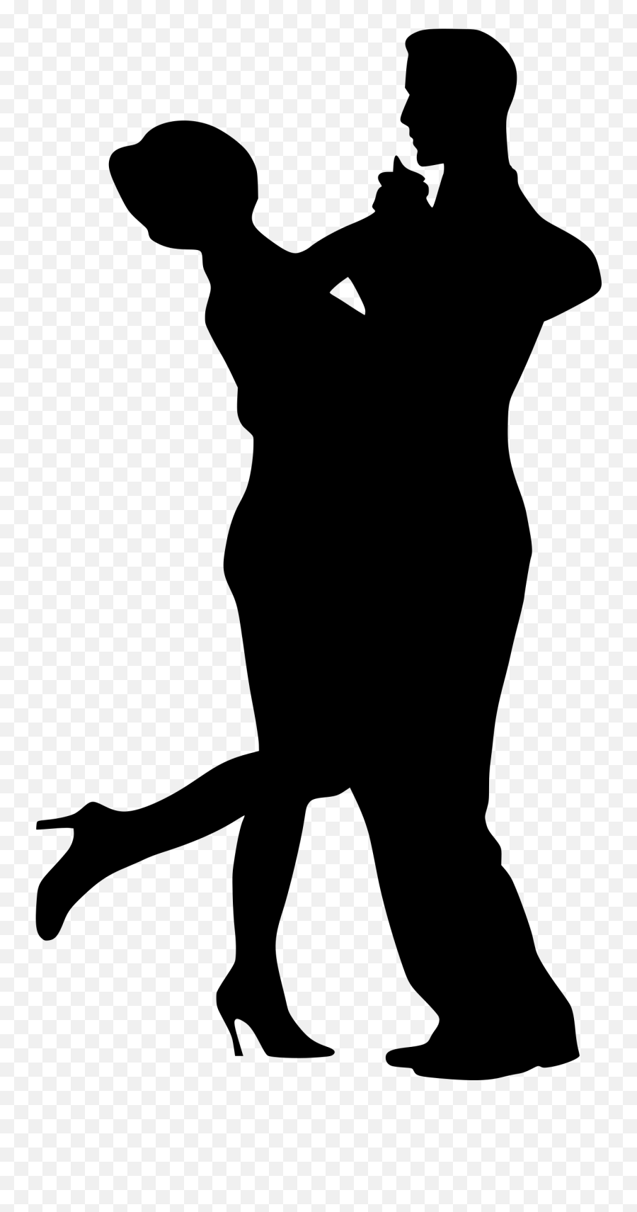 Dancer Clipart Couple Dance Dancer - Transparent Dancing Couple Silhouette Emoji,Couple Dancing Emoji