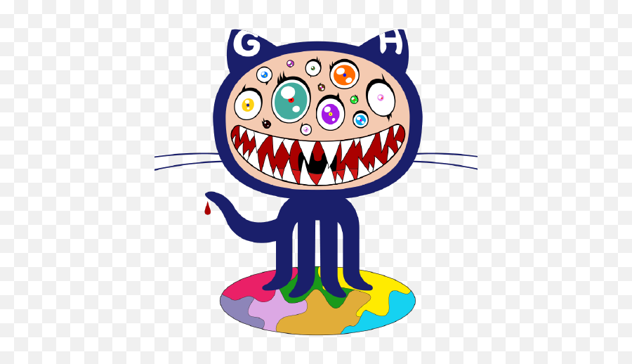 Asazernik - Github Octocat Emoji,Headdesk Emoji