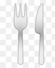 Fork And Knife Emoji Meaning With Pictures - Emoji Tenedor Y Cuchillo,Knife Emoji