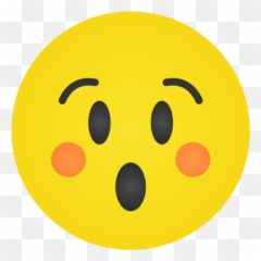 Smiley Jaune Emoji Etonne Choque Shocked Surprised Image - Étonné