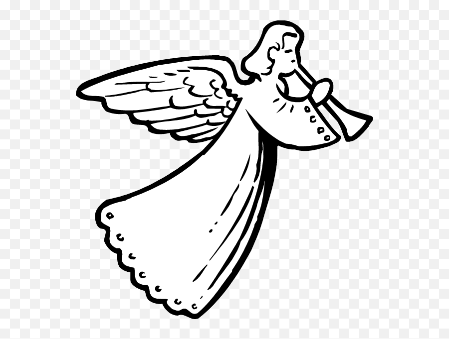 Angel Clipart Free Graphics Of Cherubs - Transparent Angel Clipart Emoji,Angel Book Emoji