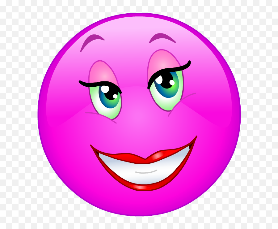 Facebook Emoji Png - Emoji Pink Smiley Face,Fish Emoji