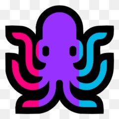 Emoji Worms - Emoji Different Platforms,Octopus Emoji