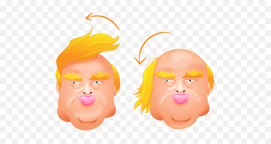I Created Some Donald Trump Emojis - Emojis Of Donald Trump,Smug Emoji