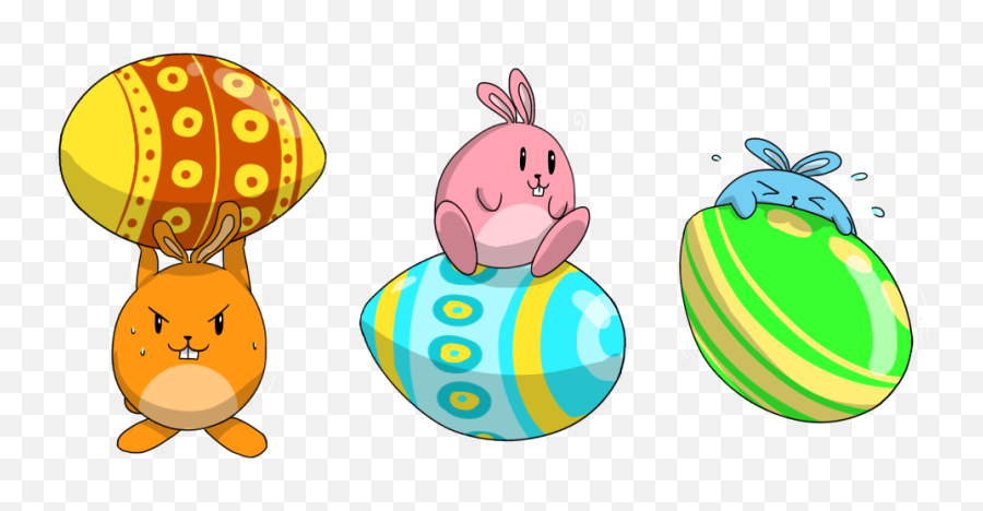 Easter Bunny Easter Egg Clip Art - Funny Easter Clipart Free Emoji,Easter Bunny Emoji