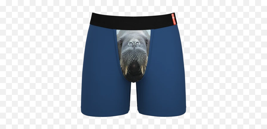 Menu0027s Ball Hammock Boxer Briefs By Shinesty - Mens Hot Dog Under Wear Emoji,Walrus Emoji