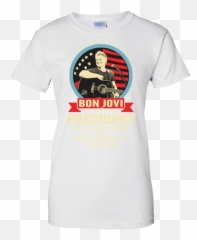 Bon Jovi For President Take My Hand Weu0027ll Make It I Swear - Shirt Emoji,Tt Emoticon
