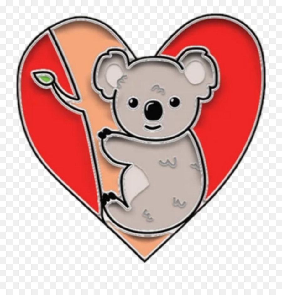 I Made This Sticker Of A Koala To Help Australia The O - Cartoon Emoji,Koala Emoji Png