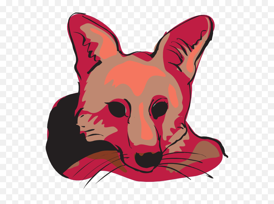 Fox Face Icon - Zorro Emoji Clipart Clip Art Library Clip Art,Fox Face Emoji