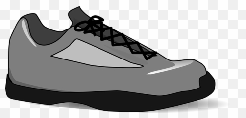 Sneaker Boots Shoes Shoe Print Clip Art Free Vector In 2 - Cartoon Shoe Transparent Background Emoji,Emoji Tennis Shoes